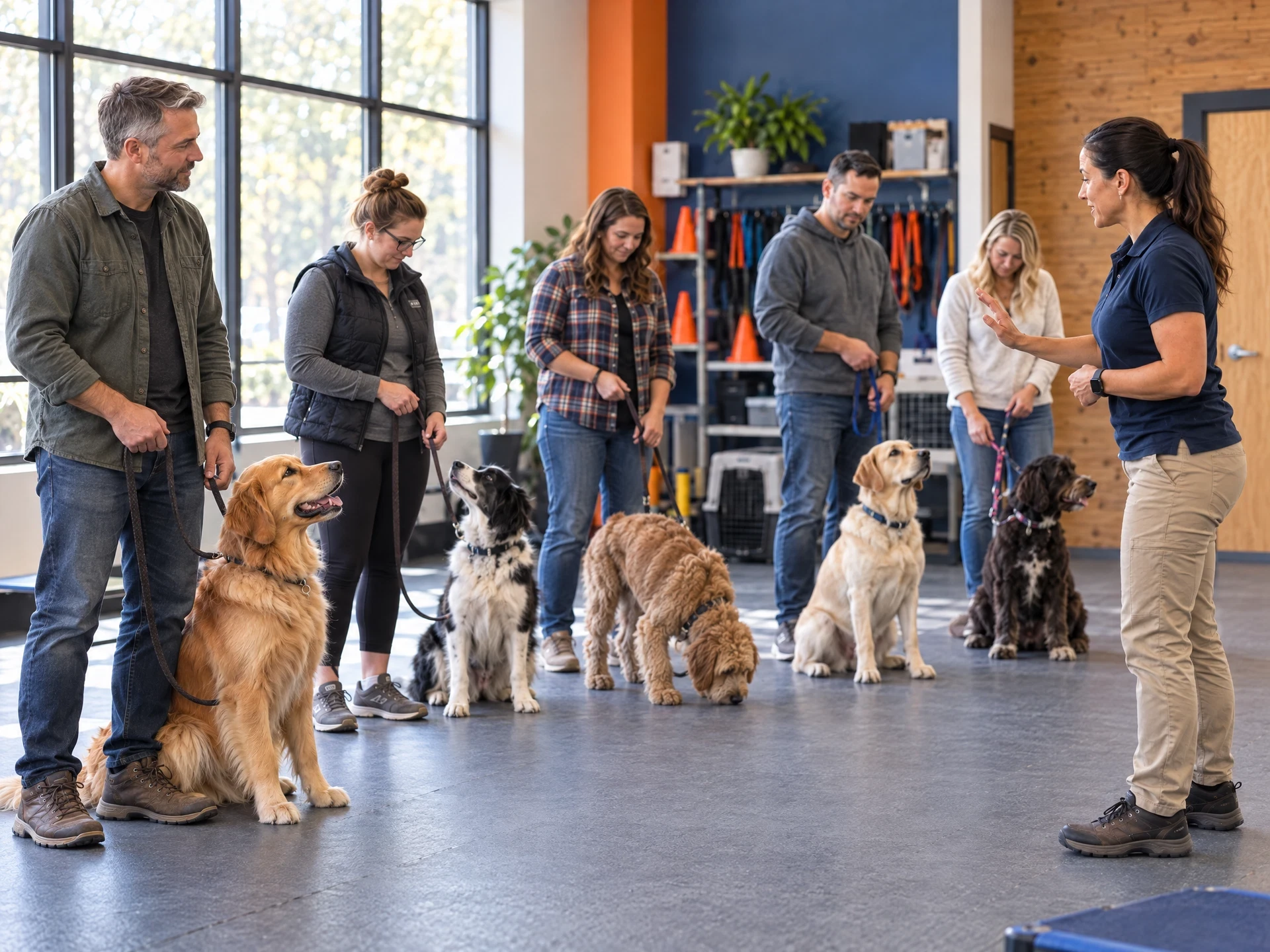 Small local dog obedience class