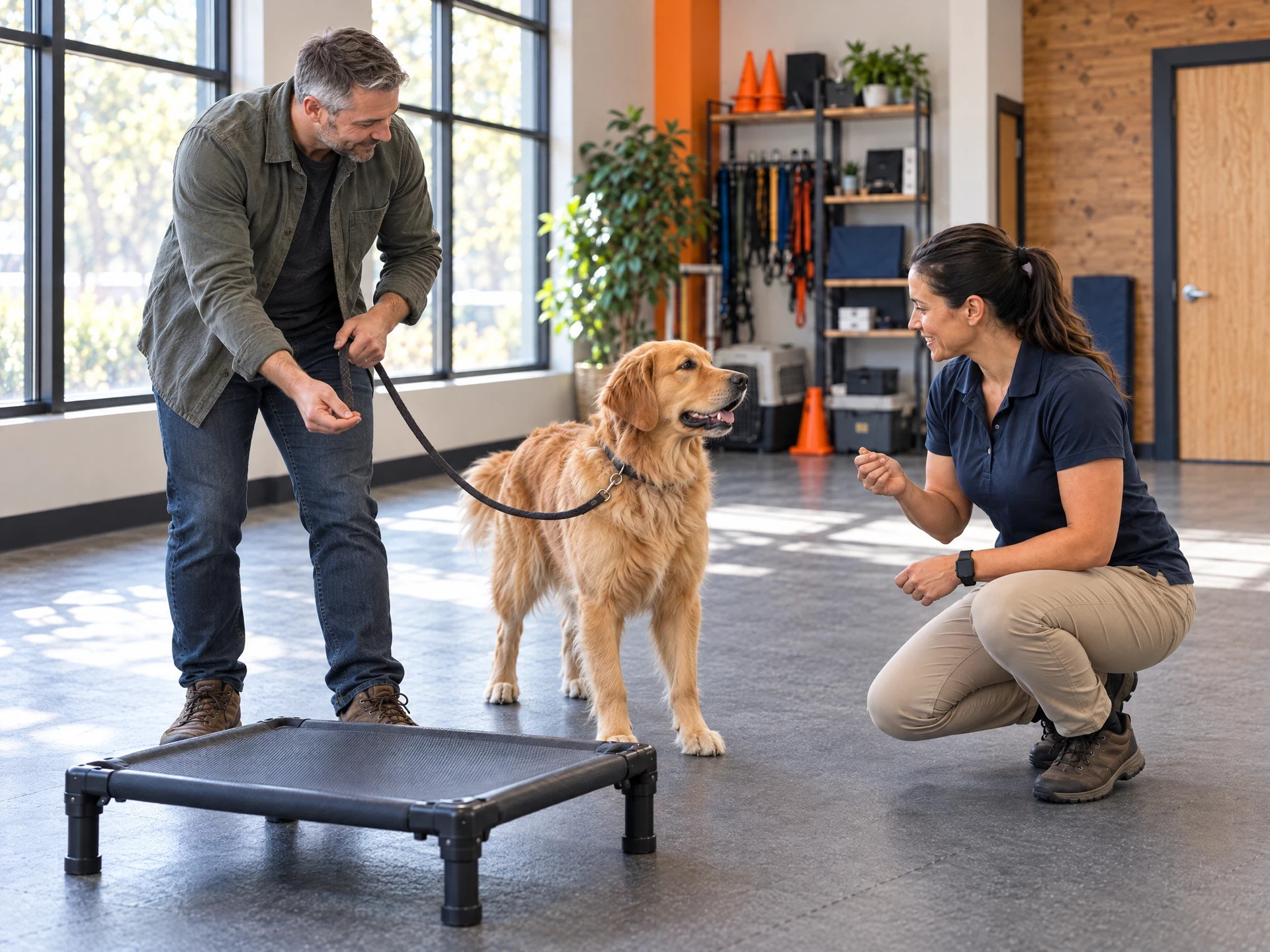 Premium owner-coaching dog training experience